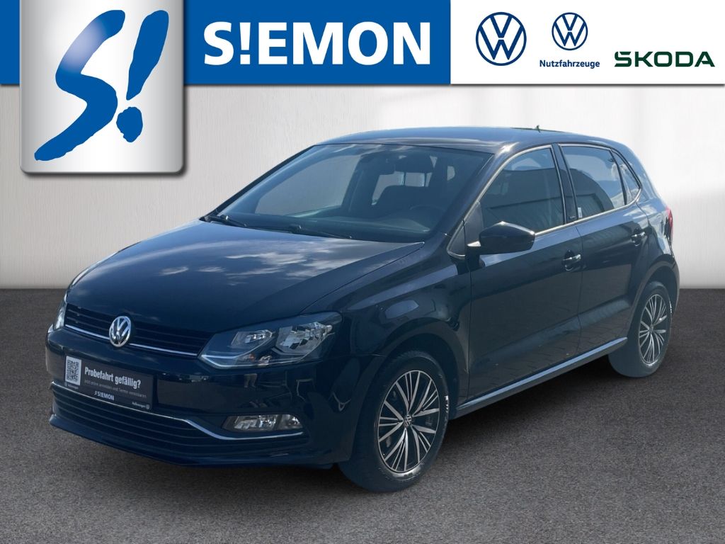 VW Polo 1,2 TSI Allstar PDCv+h SHZ Color Navi Alu