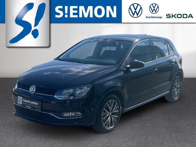 VW Polo 1,2 TSI Allstar PDCv+h SHZ Color Navi Alu