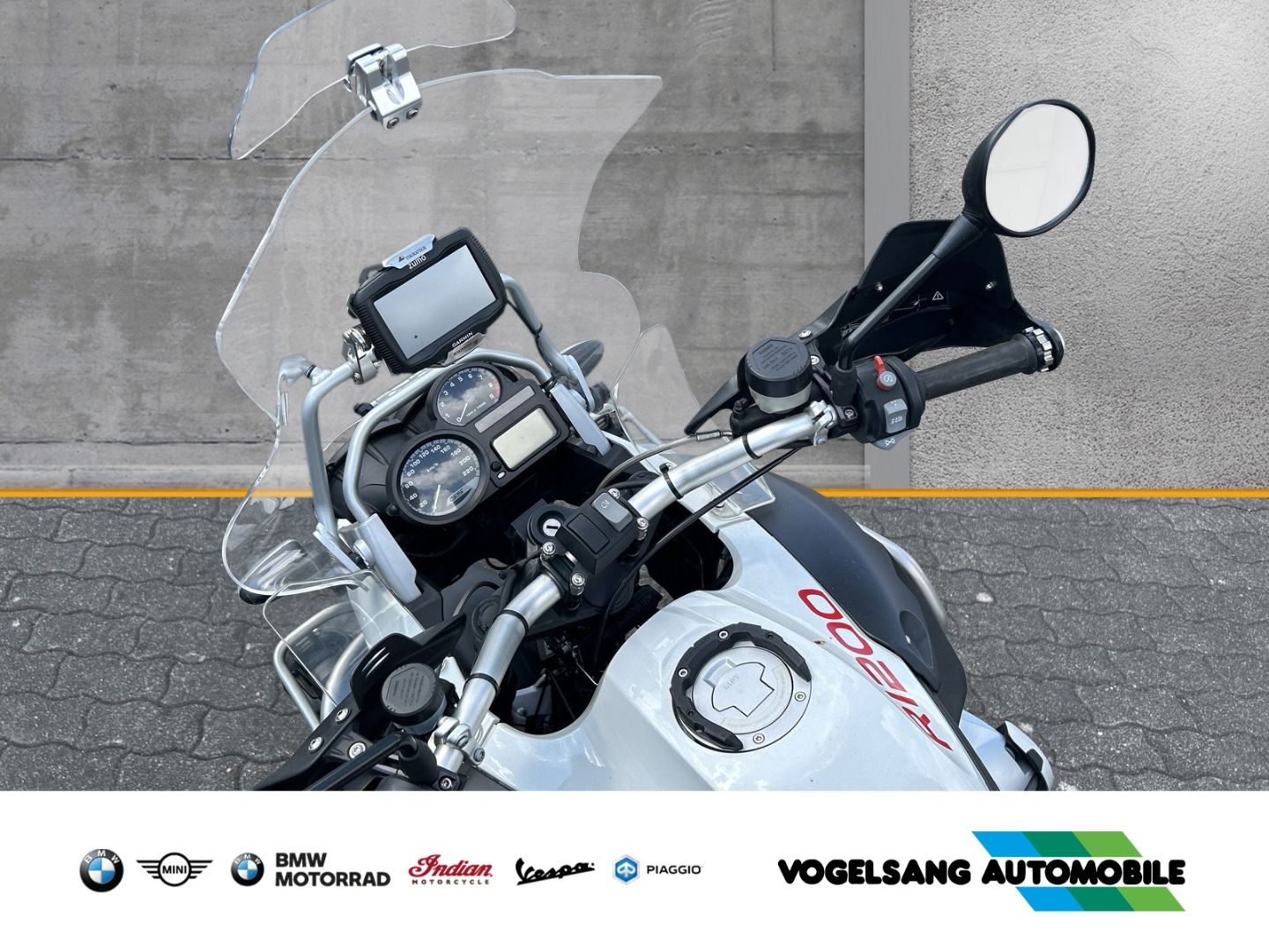 Fahrzeugabbildung BMW R 1200 GS Adventure HP2, Handgriffe heizbar, Bli