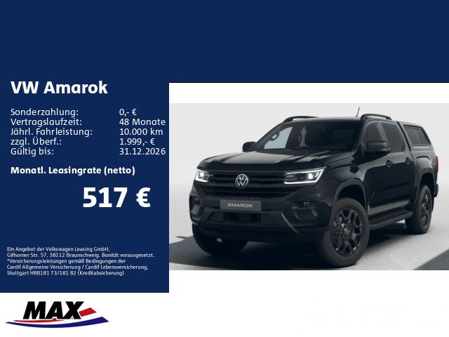 Volkswagen Amarok Dark Label 3.0 TDI 177 kW*Hardtop*Harmann