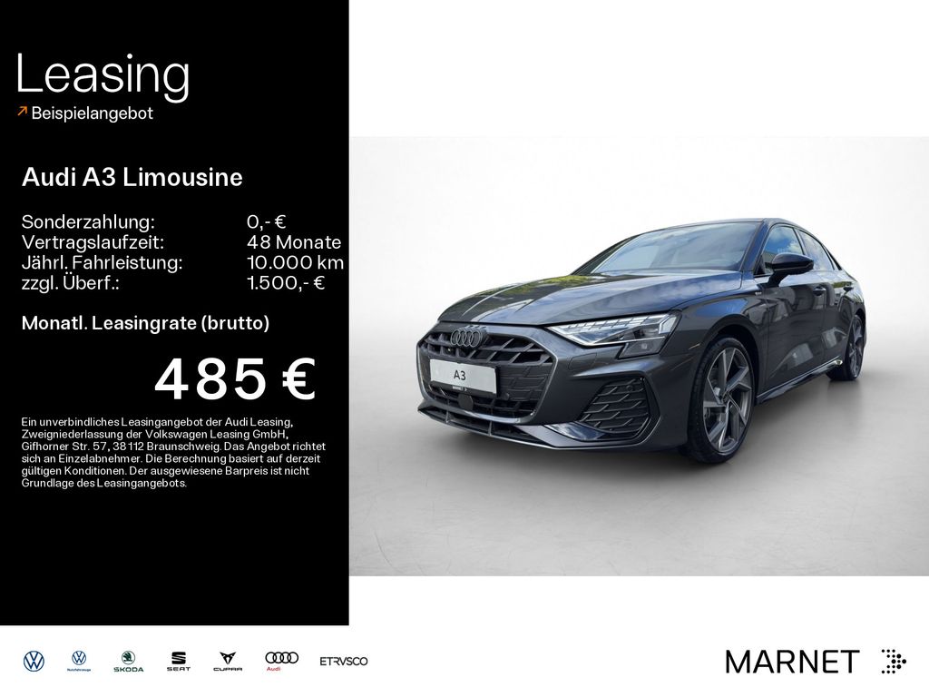 A3 Limousine S line TFSI 110 kW S tronic