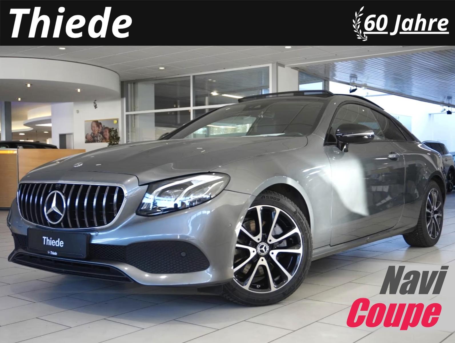 Mercedes-Benz E 220D COUPE AVANTGARDE NAVI/LED/KAMERA/SH/PANO.