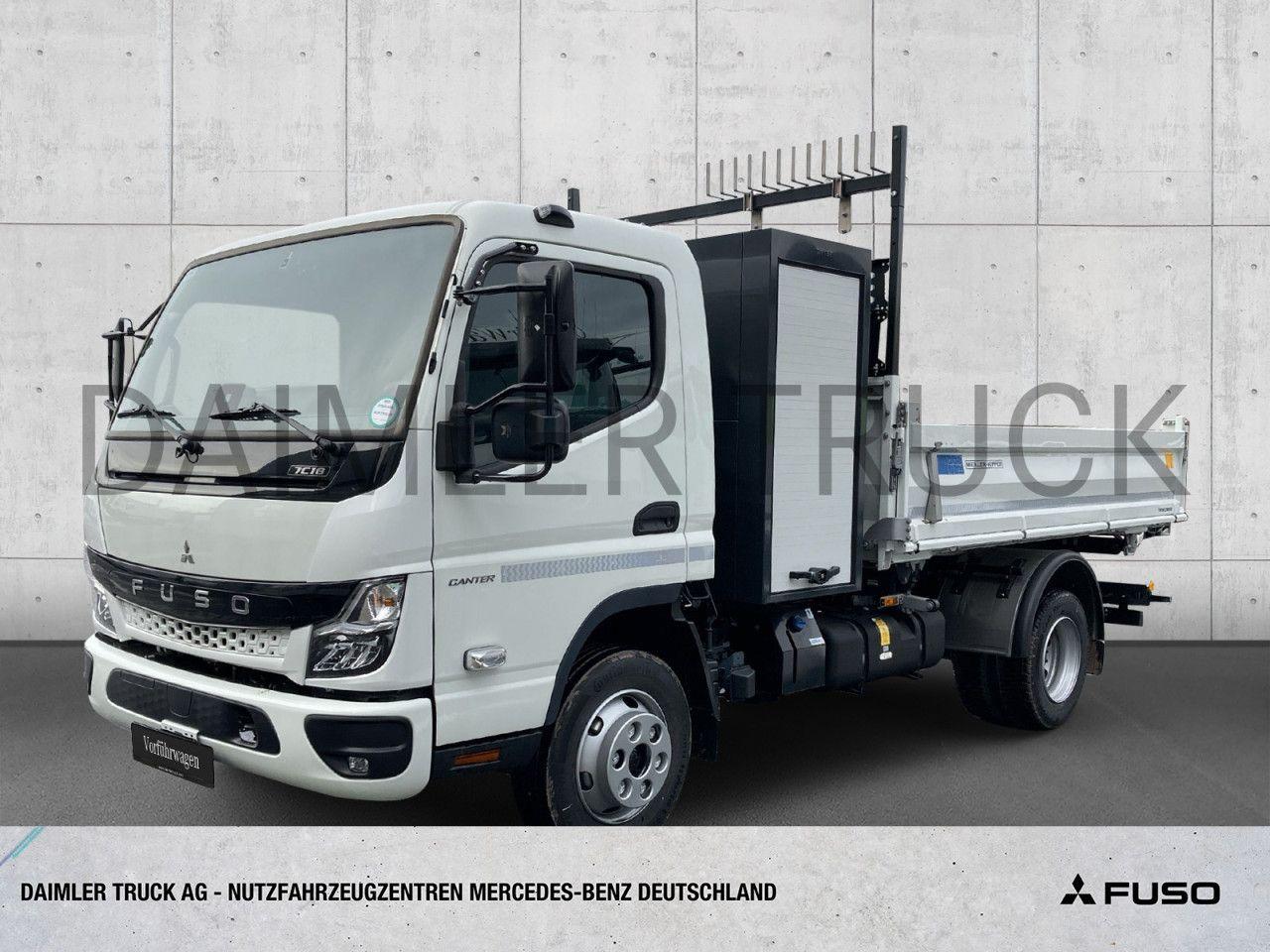FUSO Mitsubishi Canter 7C18 Meiller Kipper Roadbox