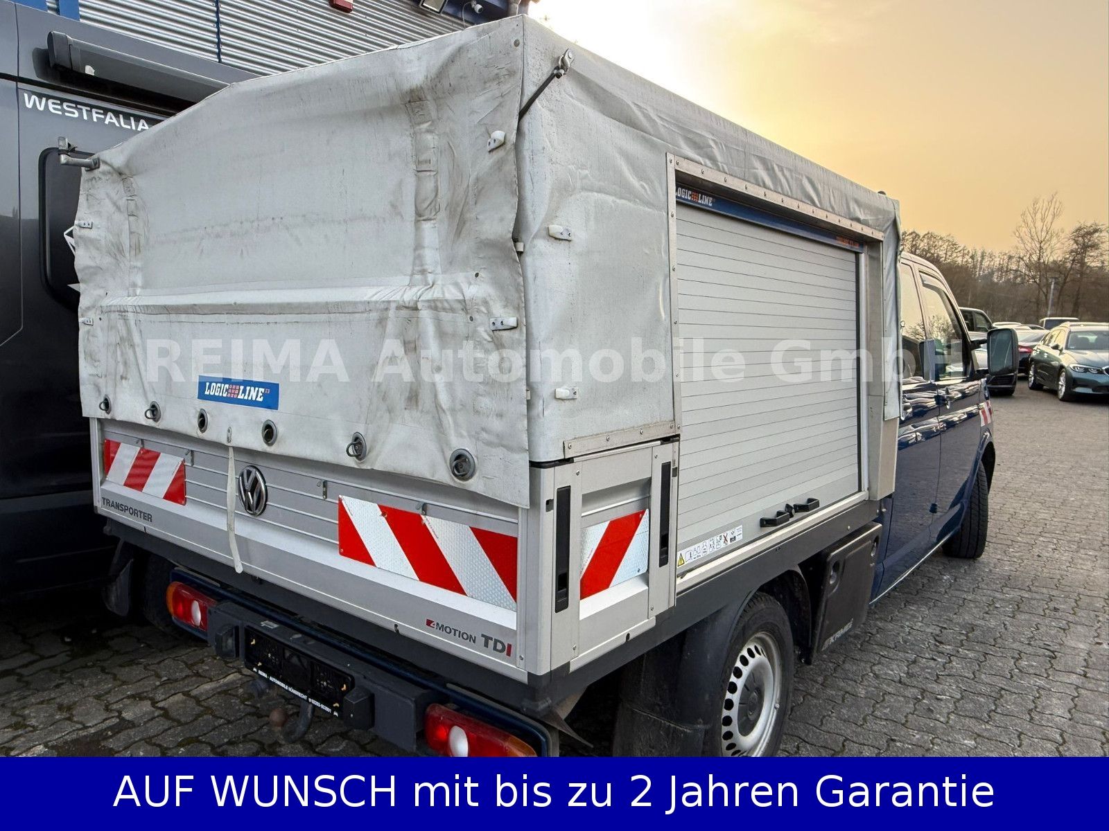 Fahrzeugabbildung Volkswagen T6   2,0D Pritsche Doppelkabine lang 4 Motion