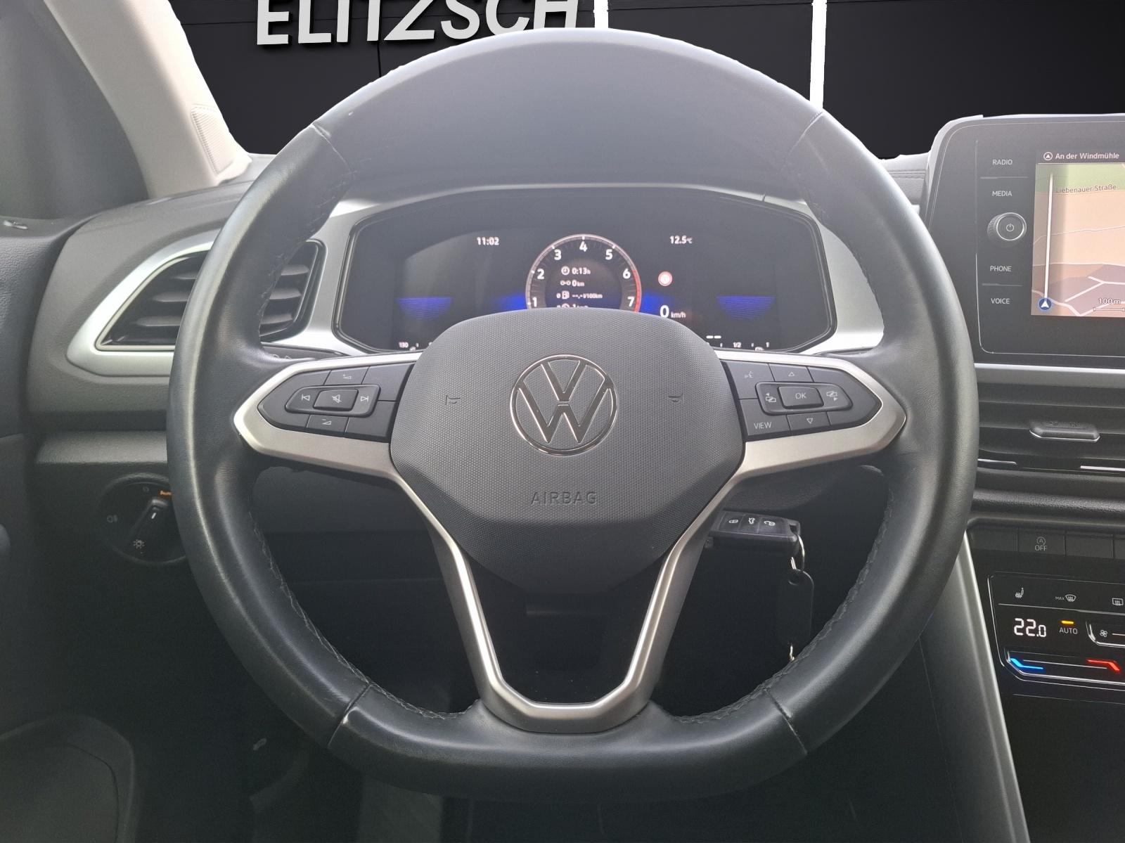 Volkswagen T-Roc TSI Life LED Navi AID App SHZ Park-Assist, миниатюра 17
