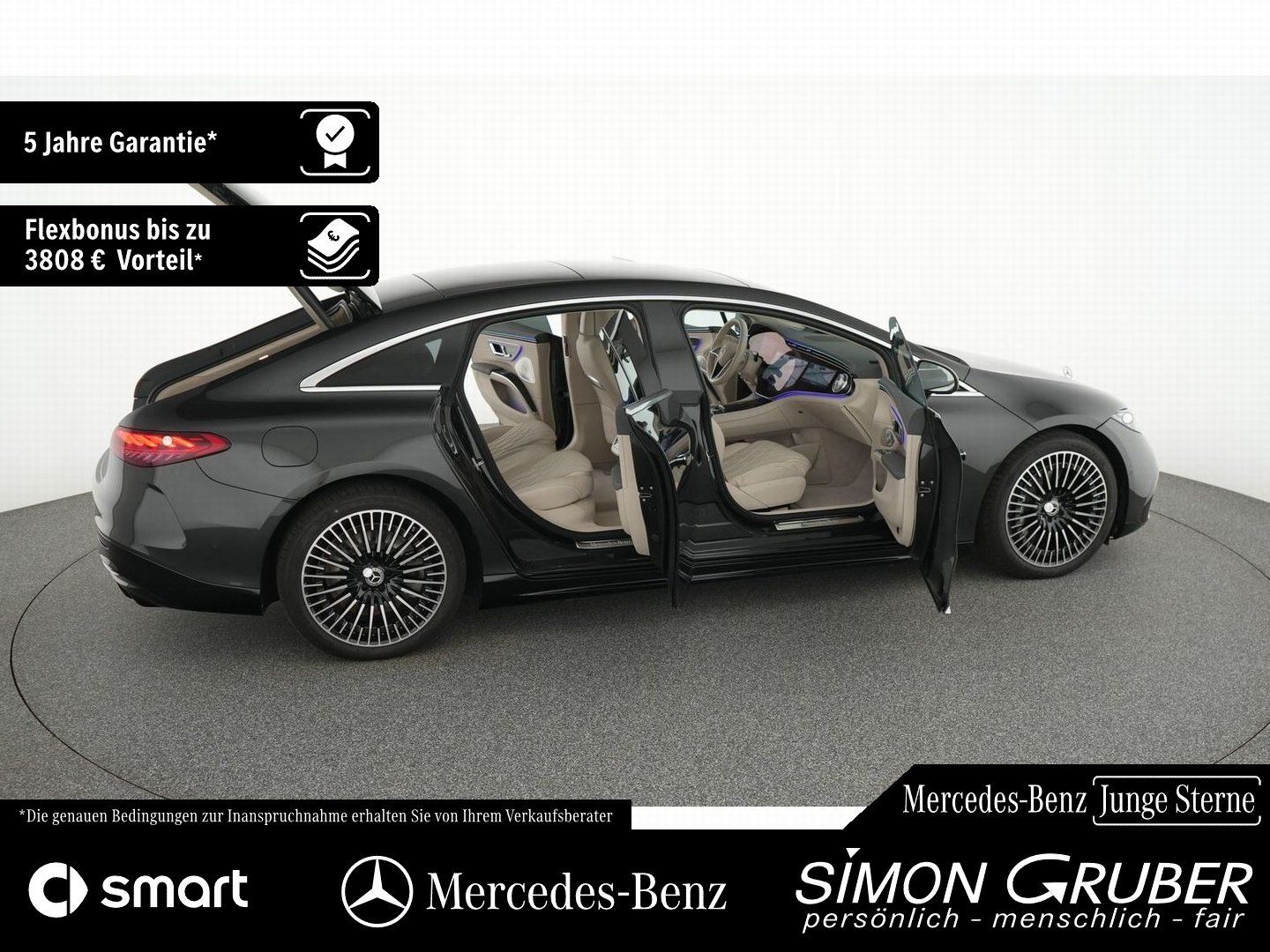 Fahrzeugabbildung Mercedes-Benz EQS 580 4M AMG Exklusive 4*Massage HUD Burm Digi