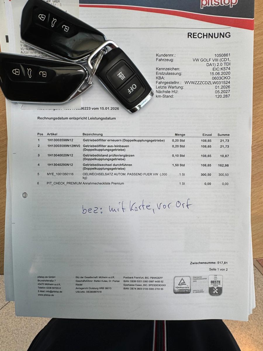 Volkswagen Golf VIII Lim. Life IQ AHK LED ACC STAND.H, миниатюра 29