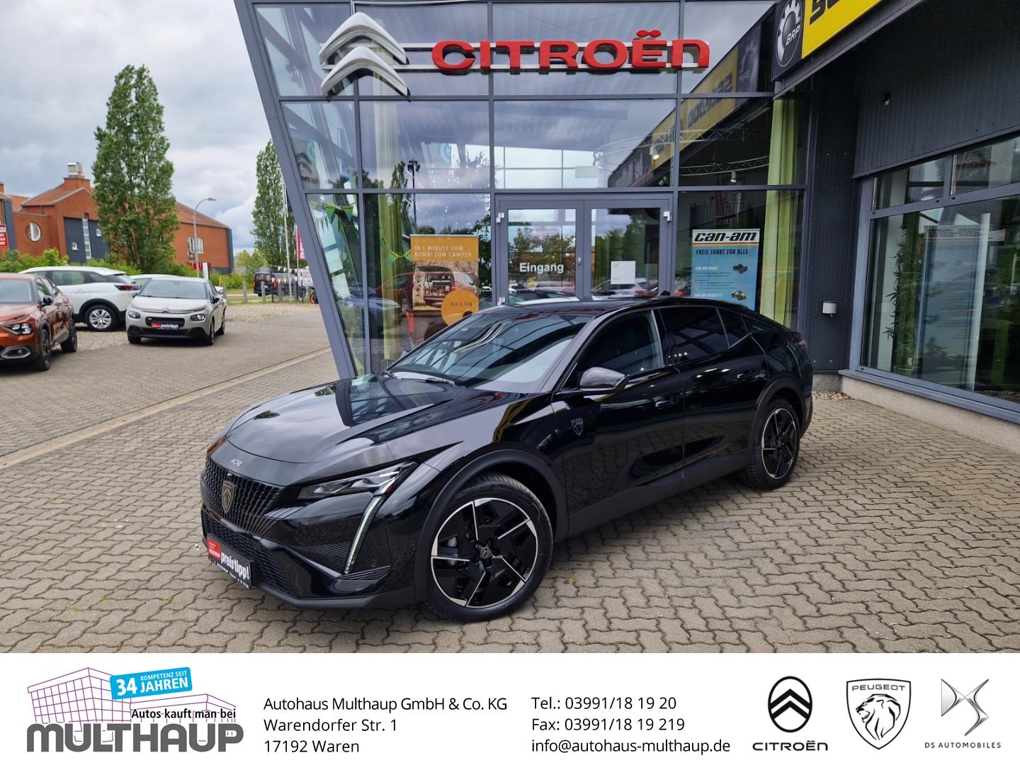 Peugeot 408 GT Hybrid 145 MATRIX LED ACC SHZ LenkradHZG