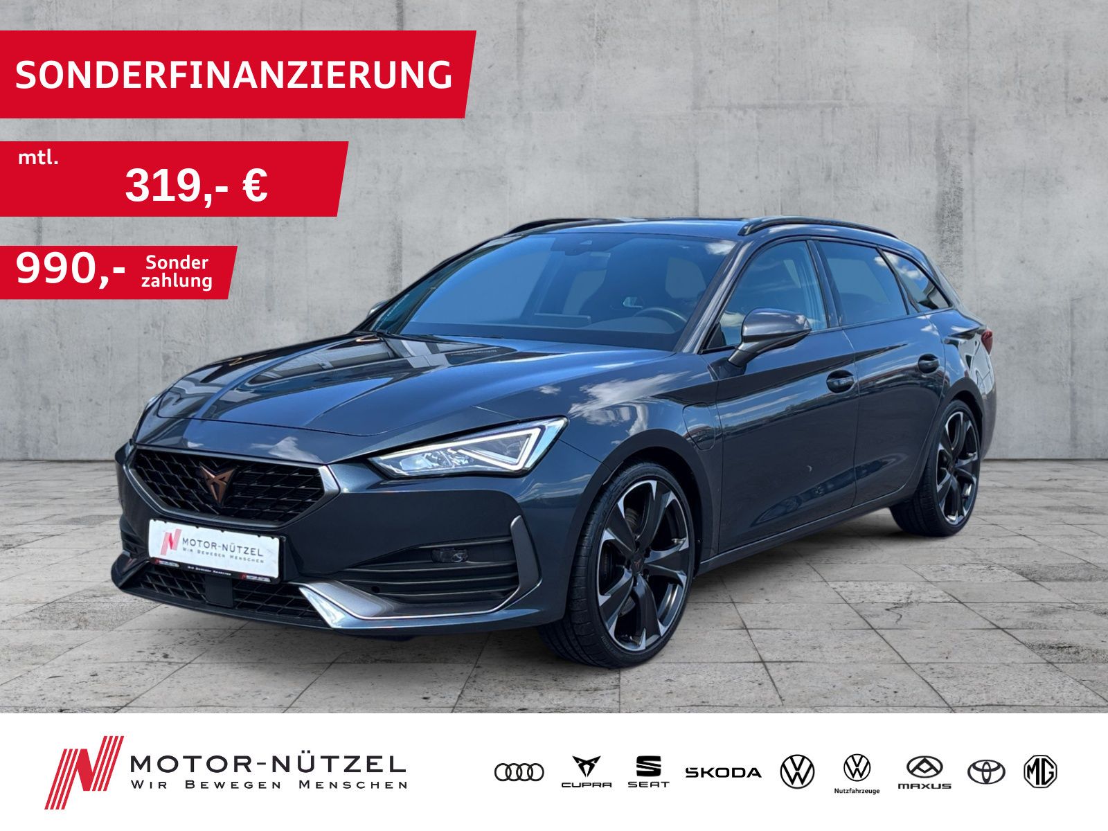Cupra Leon ST VZ 1.4 eHybrid LED+NAVI+APP+SHZ+GRA+19"