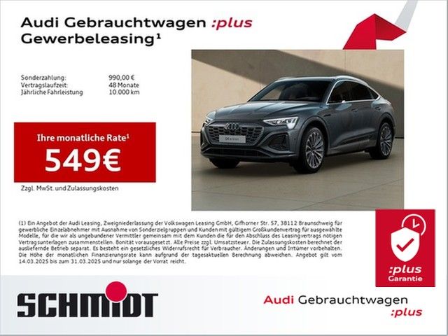 Audi Q8 Sportback e-tron 50 quattro S line LM21 Pano 