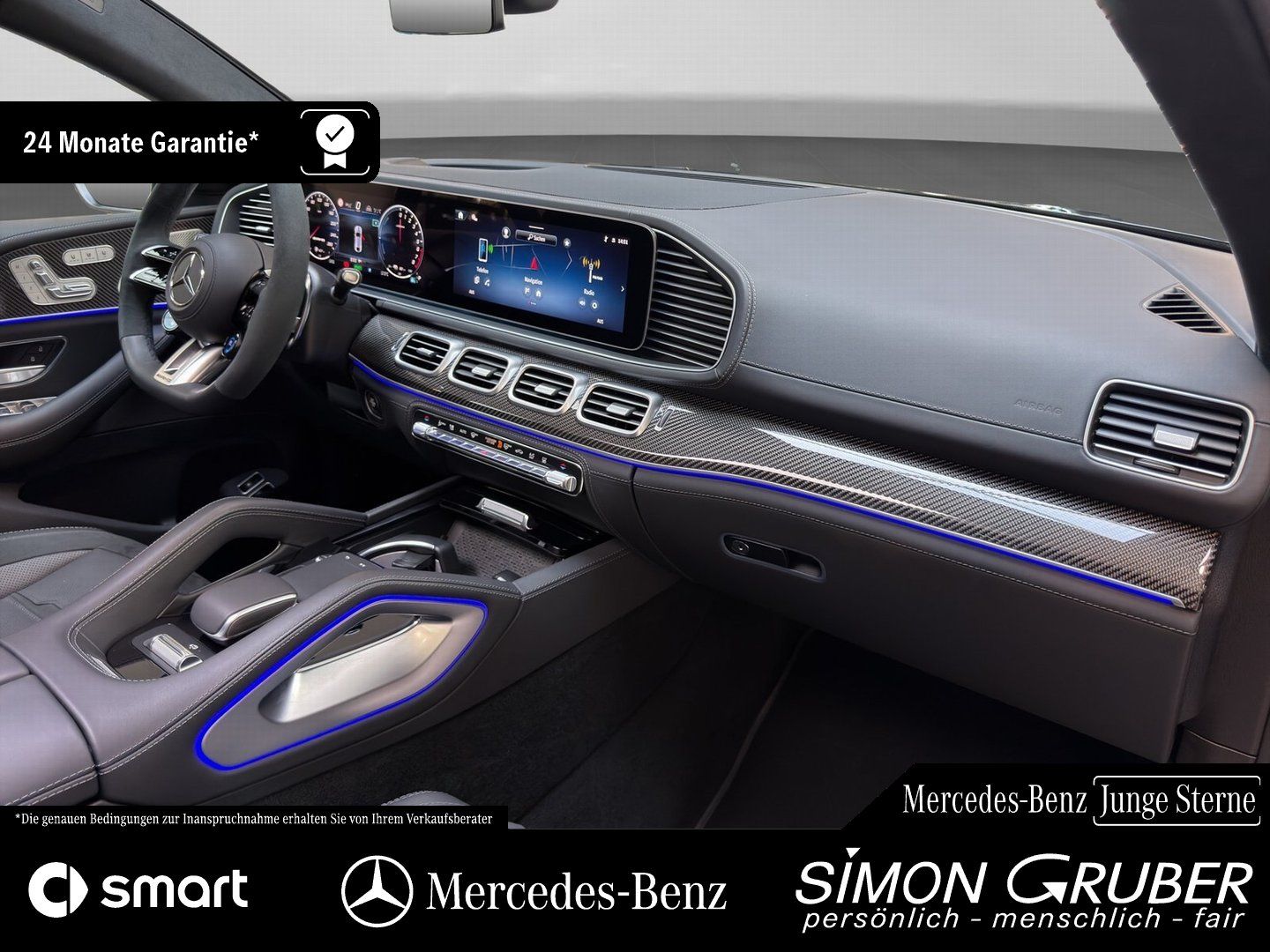 Fahrzeugabbildung Mercedes-Benz GLE 53 4M Hybrid Coupe AMG Perfo Abg Exklusiv