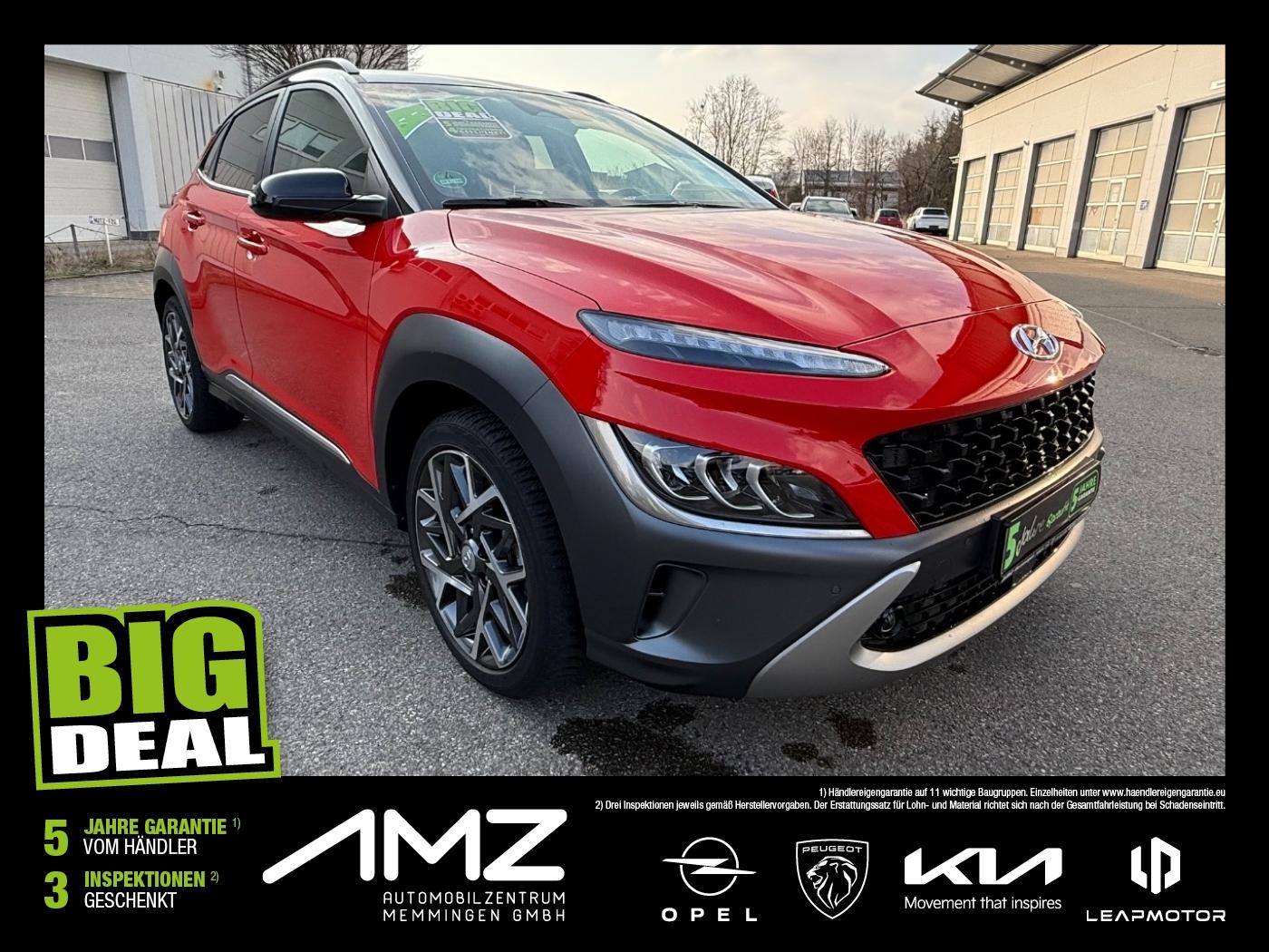 Hyundai Kona 1.6 Prime Hybrid ACC+LED+Navi+SHZ+Winterp.+
