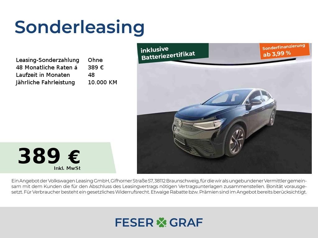Volkswagen ID.5 Pro Alu 19" Matrix Navi RüKa Sitzh. Wärmep.