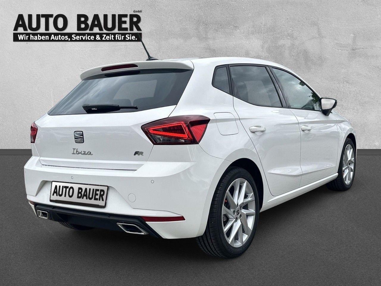 Fahrzeugabbildung SEAT Ibiza FR 1.0 TSI 81 kW (110 PS) 7-Gang-Dsg - mit KI generiert/bearbeitet