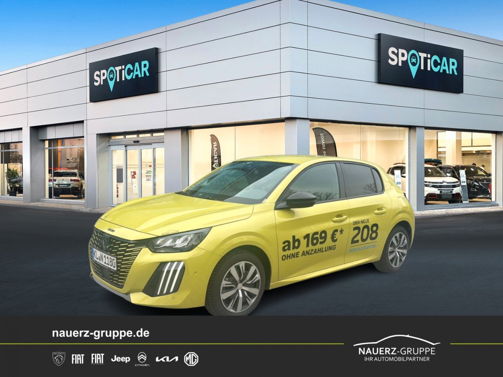 Fahrzeugabbildung Peugeot 208 Hybrid 100 Allure
