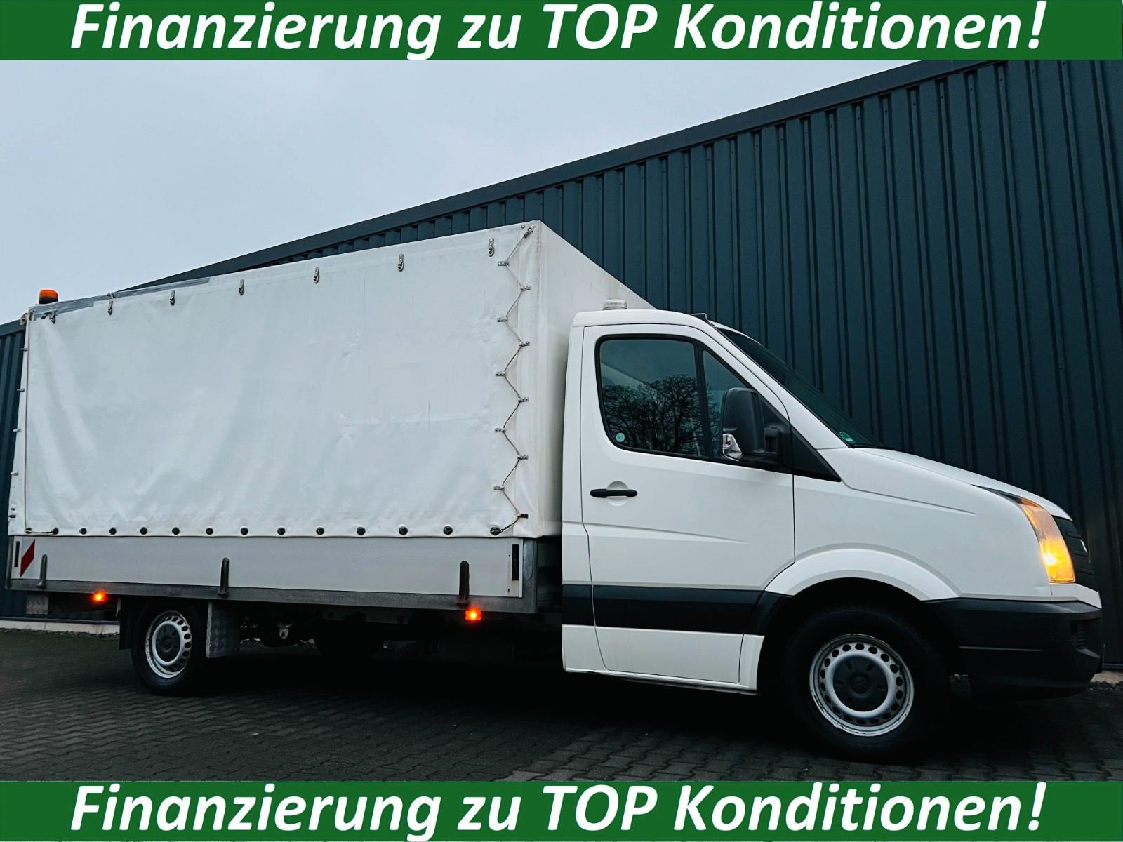 Volkswagen CRAFTER*E5*MAXI-Pritsche-Plane*4,40m*AHK*TÜV NEU