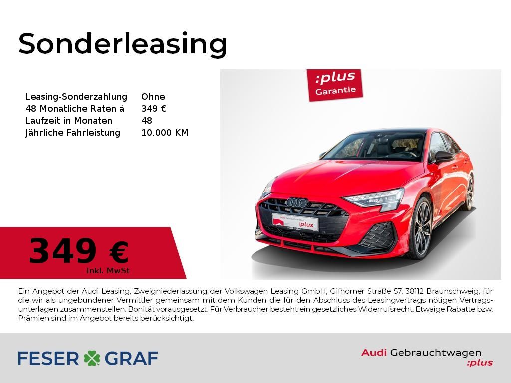 A3 Limo 35TFSI S line/LED/Kamera/B&O/AHK/19"/Opt