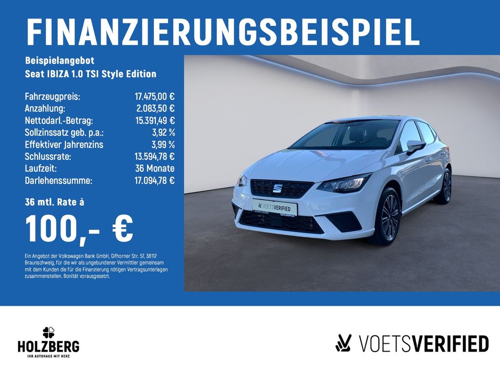 IBIZA 1.0 TSI Style Edition CLIMATRONIC+FullLink