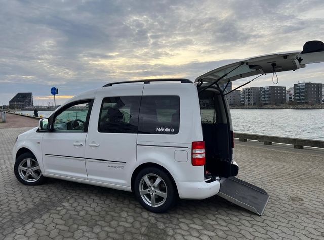 Volkswagen Caddy Behindertengerecht, Rampe..