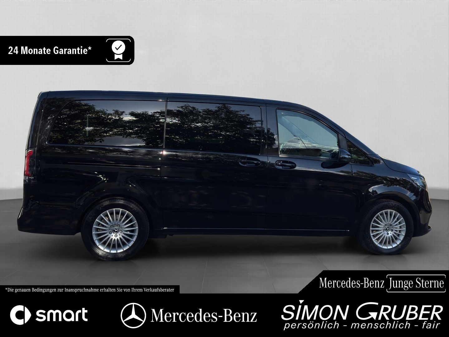 Fahrzeugabbildung Mercedes-Benz EQV 300 lang Leder Pano Burm eTüren 360 7Sitze