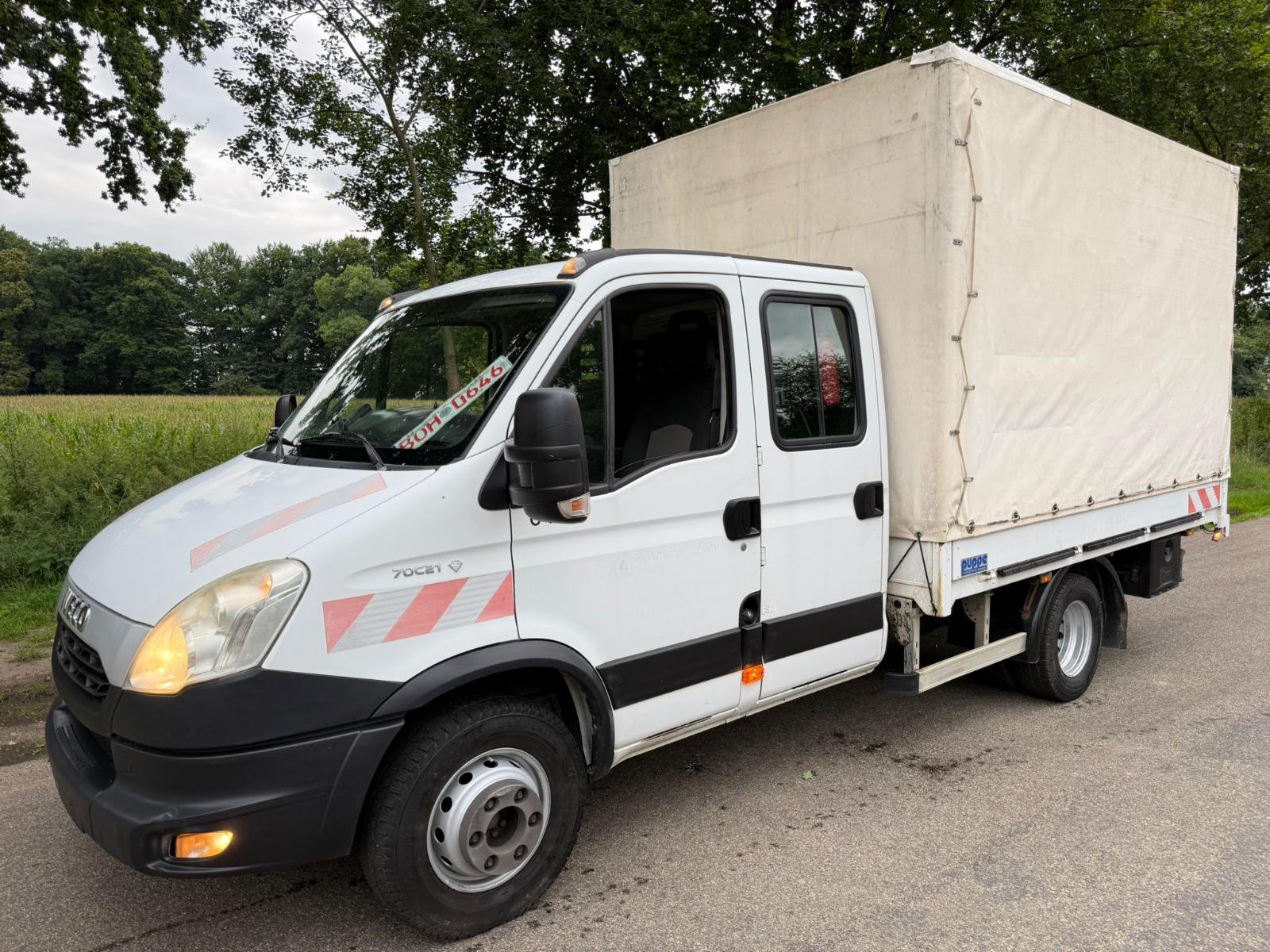 Iveco Daily*70C21*Doka-Pritsche-Plane*Maxi-XXL*3.0 HPI