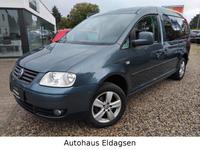 Volkswagen Caddy Maxi 1.6 + 1. Hand + 7 Sitze + TÜV+Service