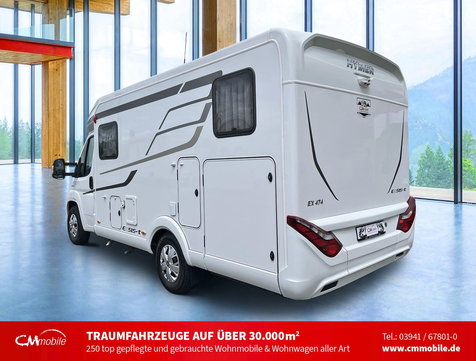 HYMER / ERIBA / HYMERCAR Exsis T 474 FL - Einzelbetten - Garage -