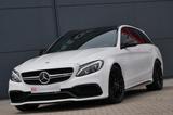 Mercedes-Benz C 63 AMG Sportabgas+19Zoll+Burmester+Comand+Pano - Mercedes-Benz C 63 AMG: Weiß