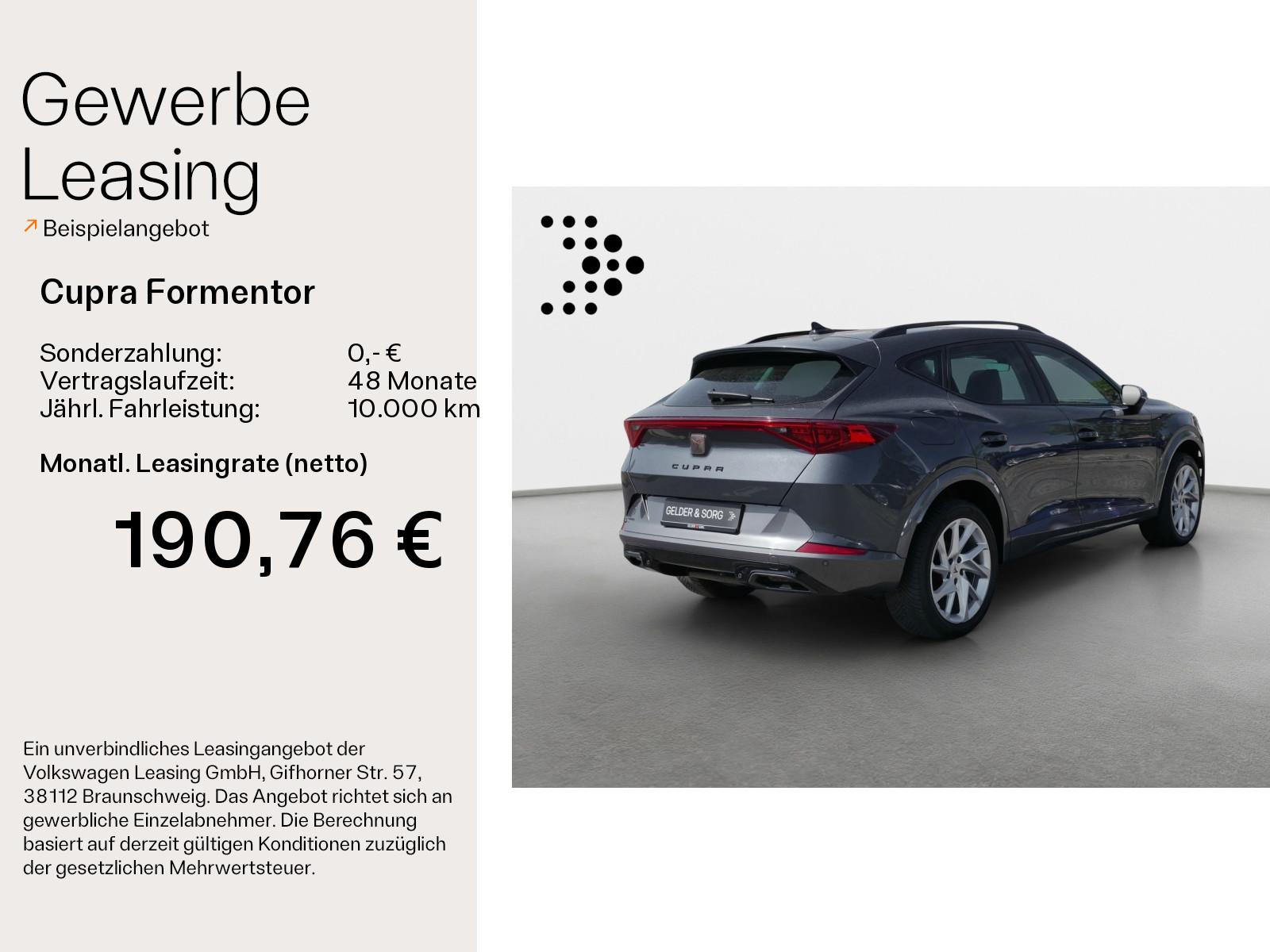 Cupra Formentor 2.0TDI LED*AHK*Navi*ACC*Fahrschulpaket, миниатюра 2