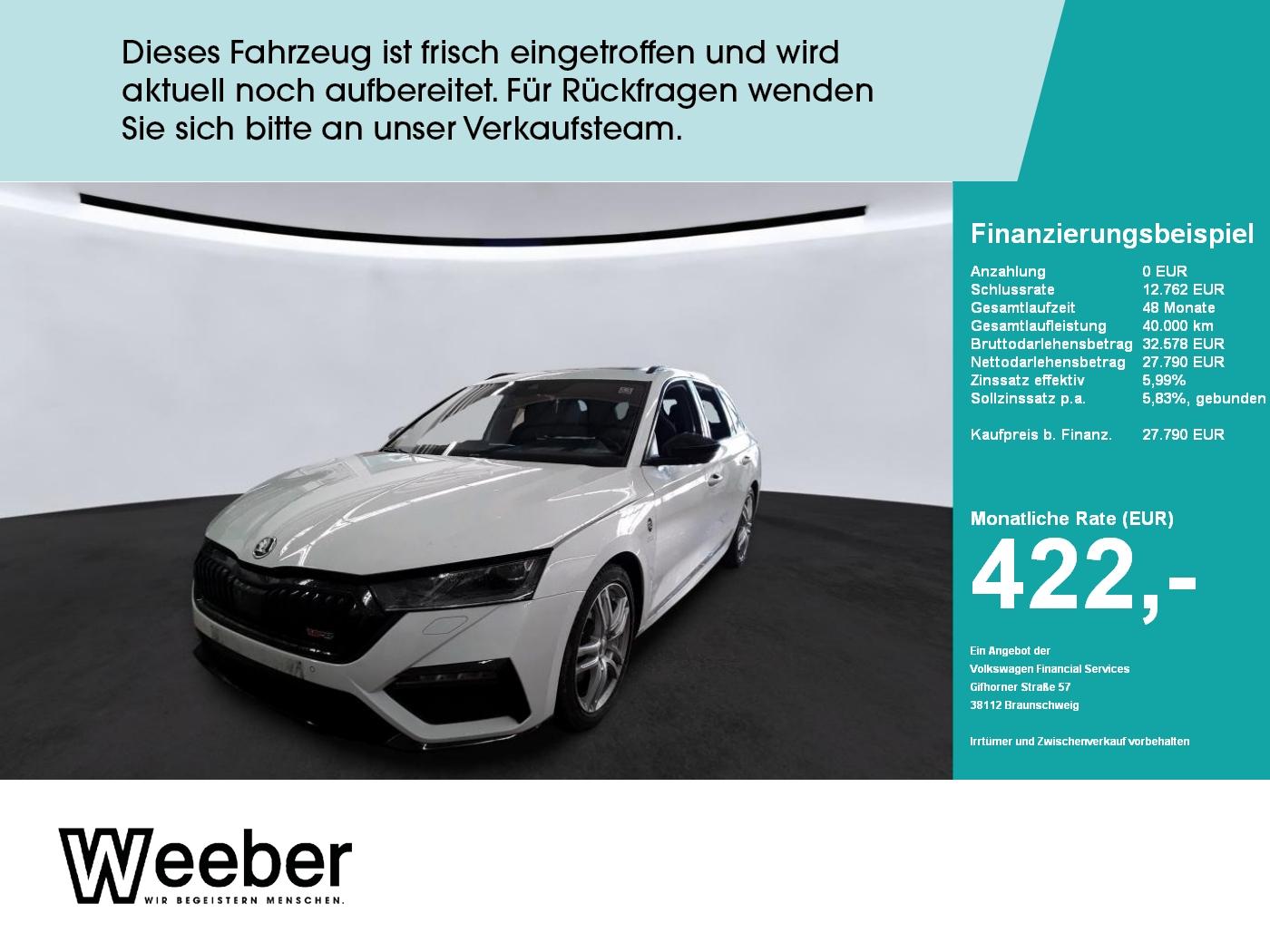 Skoda Octavia Combi RS 4x4 *AHK*PANO*NAVI*HUD*LED*PDC*