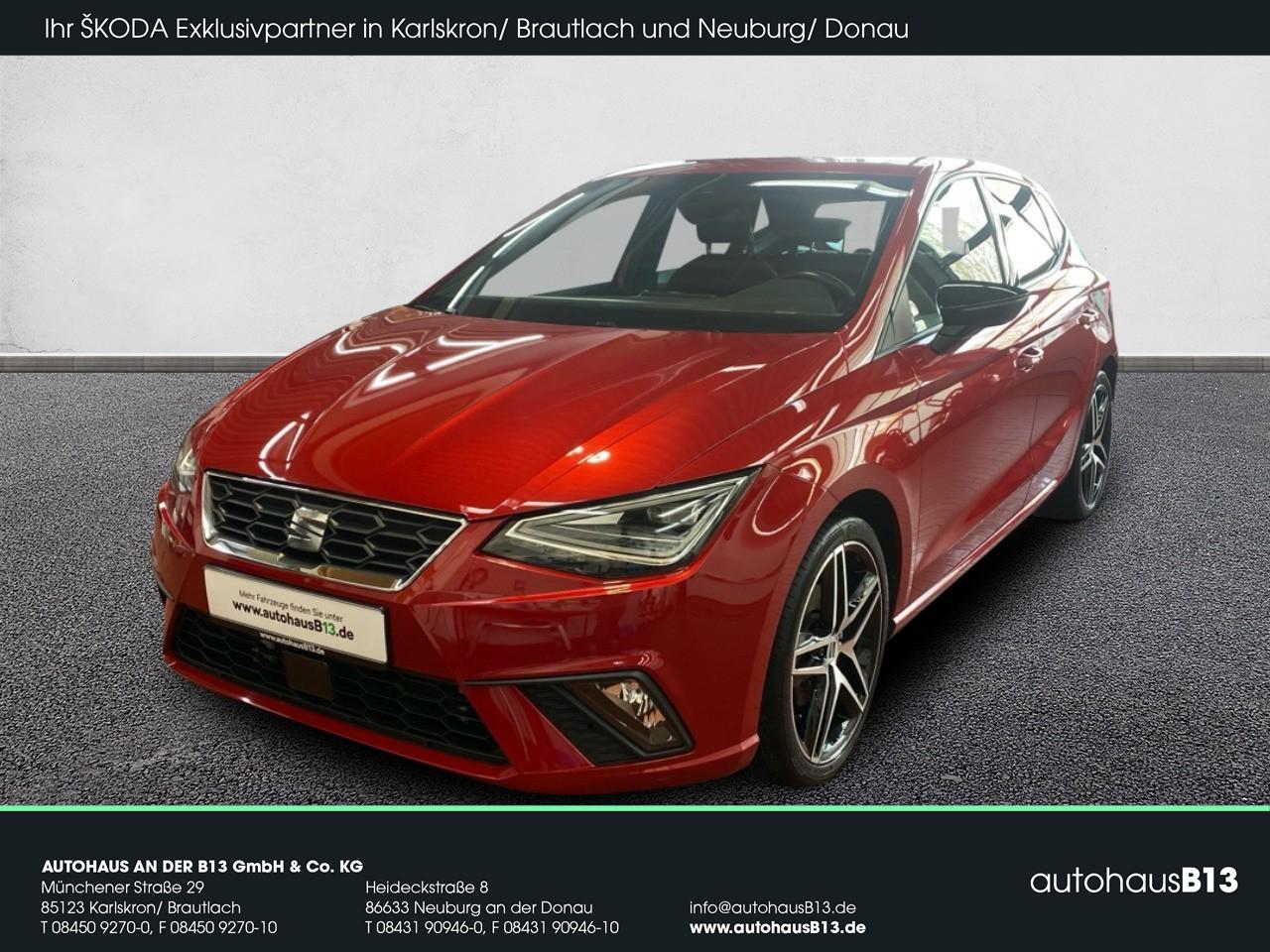Seat Ibiza FR 1.0 TSI 6-Gang LED+NAVI+GRA+AHK+PDC