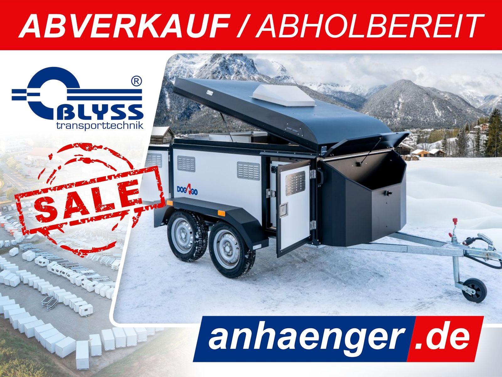 Blyss Hundeanhänger Dog4Go 205x128x77cm 750kg zGG