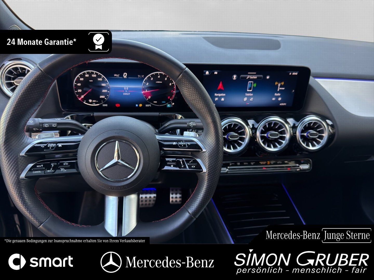 Fahrzeugabbildung Mercedes-Benz GLA 200 AMG Night Pano Fahrassist KeyGo Ambiente