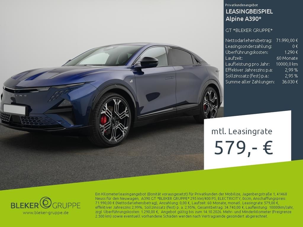 Alpine A390 GT *BLEKER GRUPPE*