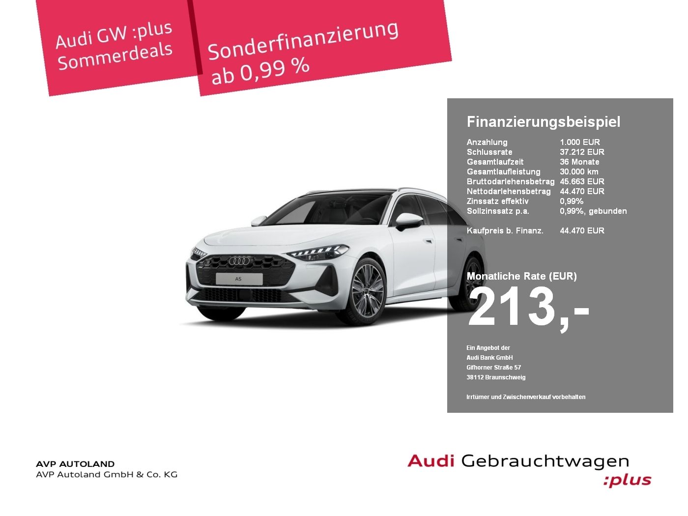 Audi A5 Avant TDI S tronic | PANO | AHK | LED |