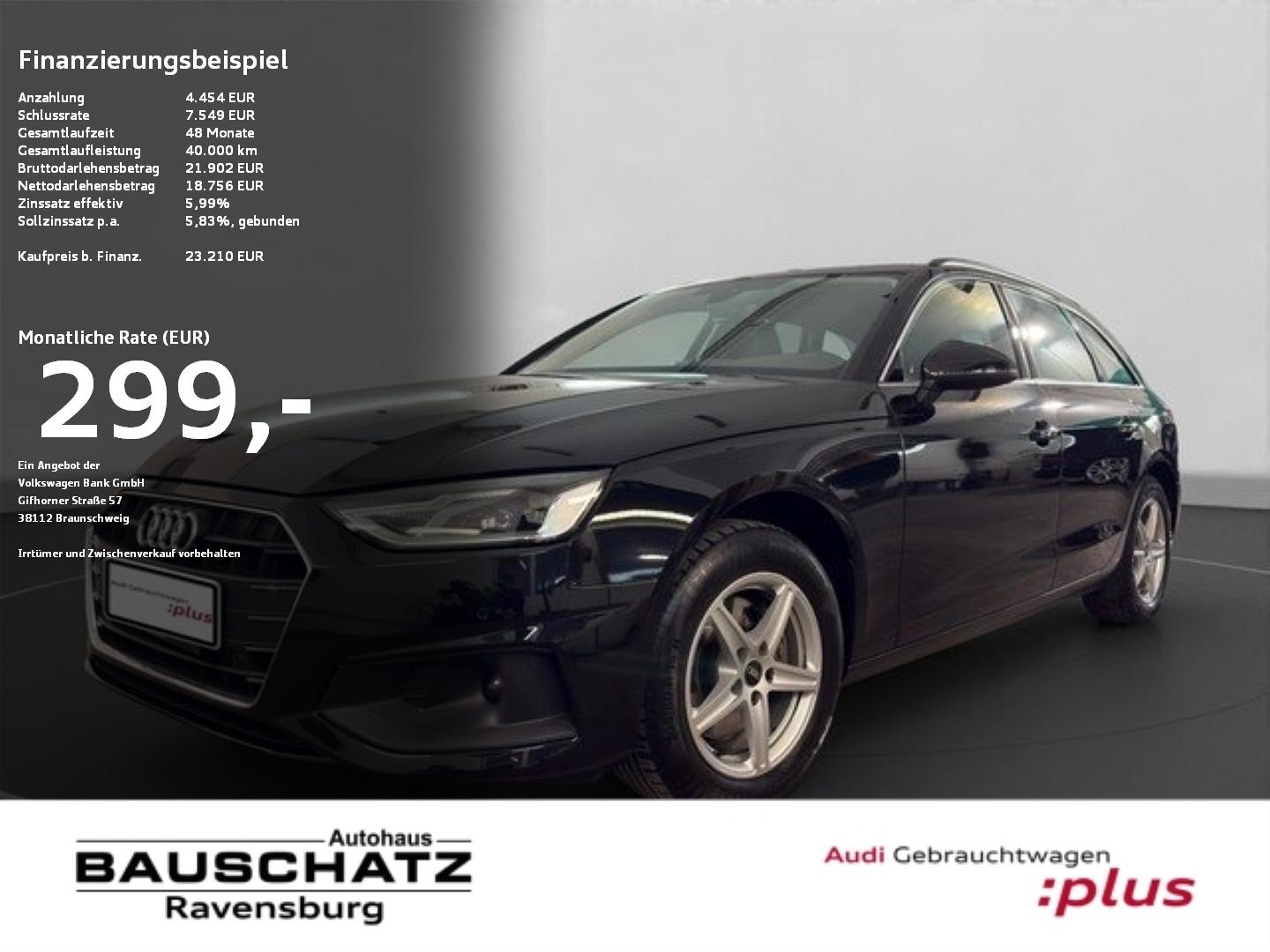 Audi A4 Avant 35 TDI *AHK*NAVI*PDC*SH*LWS*BLUE*ACC* N