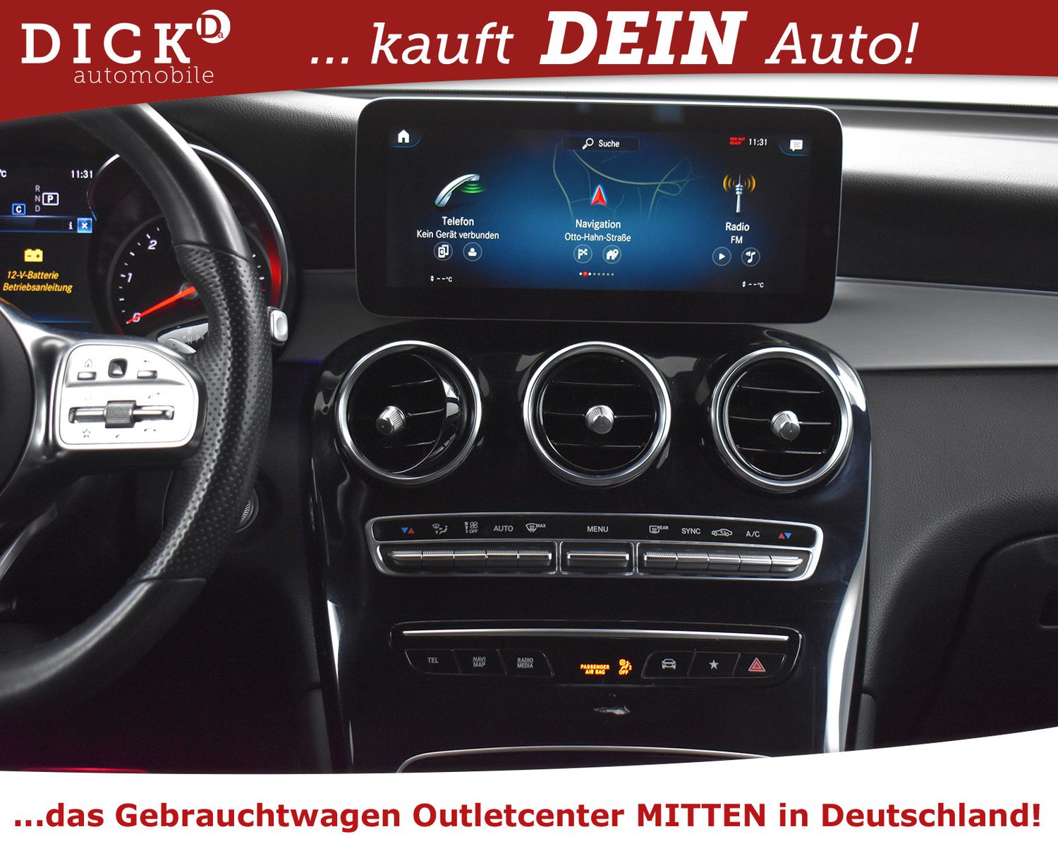 MERCEDES-BENZ GLC220d 4M 2X AMG Line NAVI+LED+KAM+KEY+SHZ+TEMP - Image 16