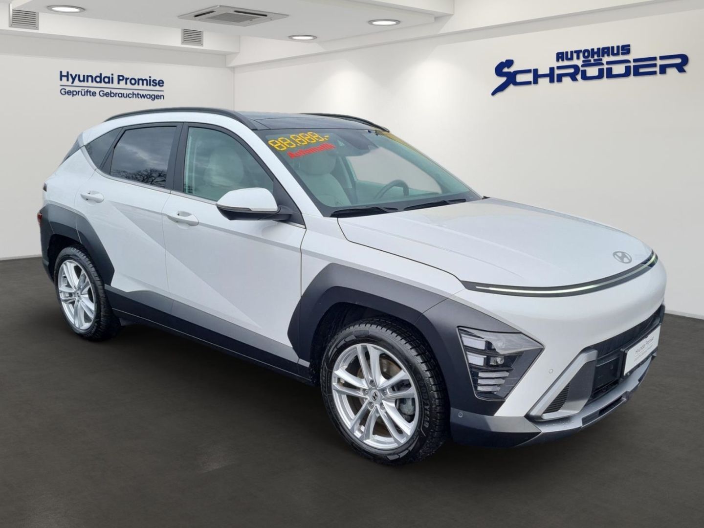 Fahrzeugabbildung Hyundai KONA Prime 1.6 T-Gdi 198PS DCT 4WD Glasschiebe