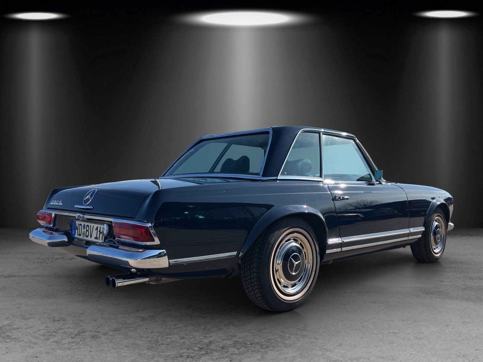 Fahrzeugabbildung Mercedes-Benz SL 280 W113 Pagode Wertgutachten Hardtop H-Kennz