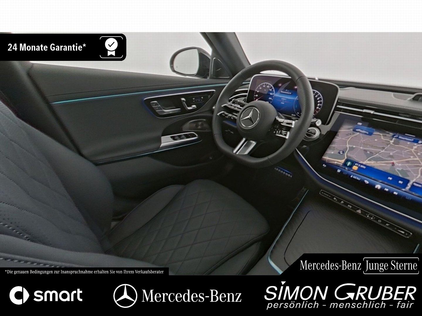 Fahrzeugabbildung Mercedes-Benz E 300 e 4M AMG Pano Airmatic Burm Superscreen