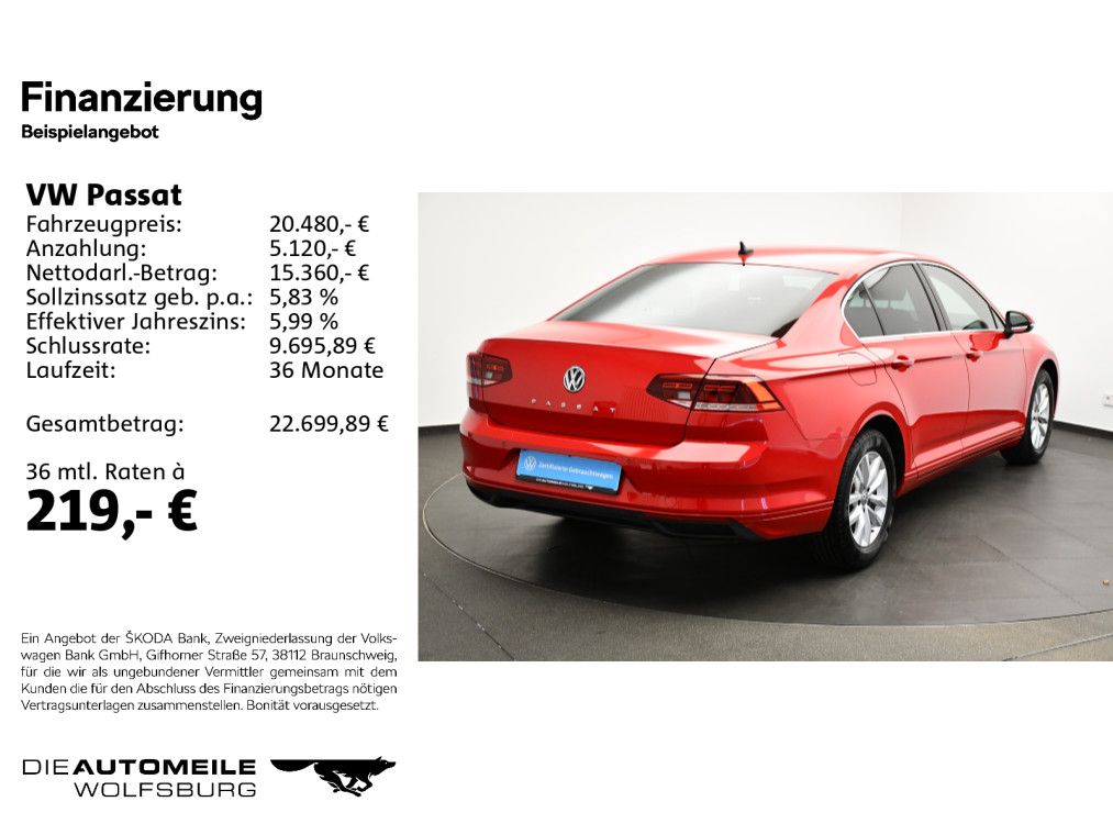 Volkswagen Passat 1.5 TSI DSG Business Einparkhi/Multilenk/ imagem 2