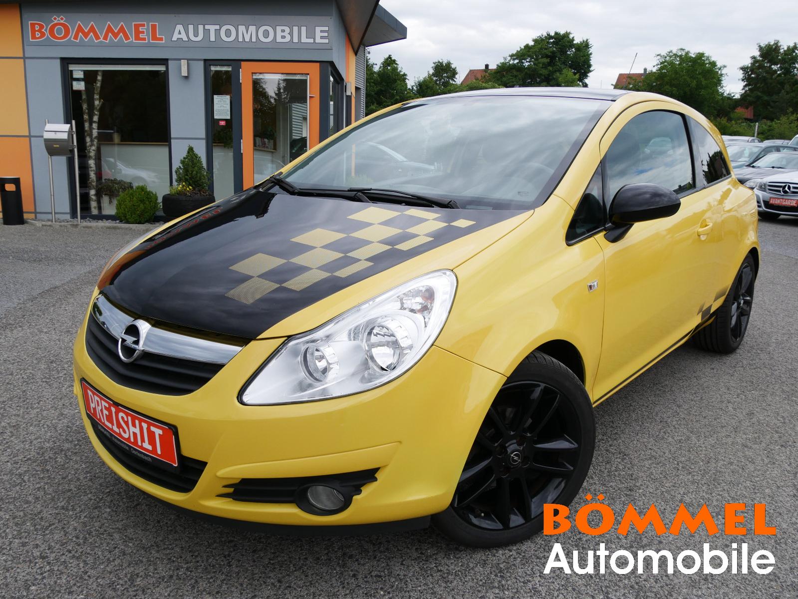 Opel Corsa D Color Race, 8fach Alu bereift, TÜV 02/28