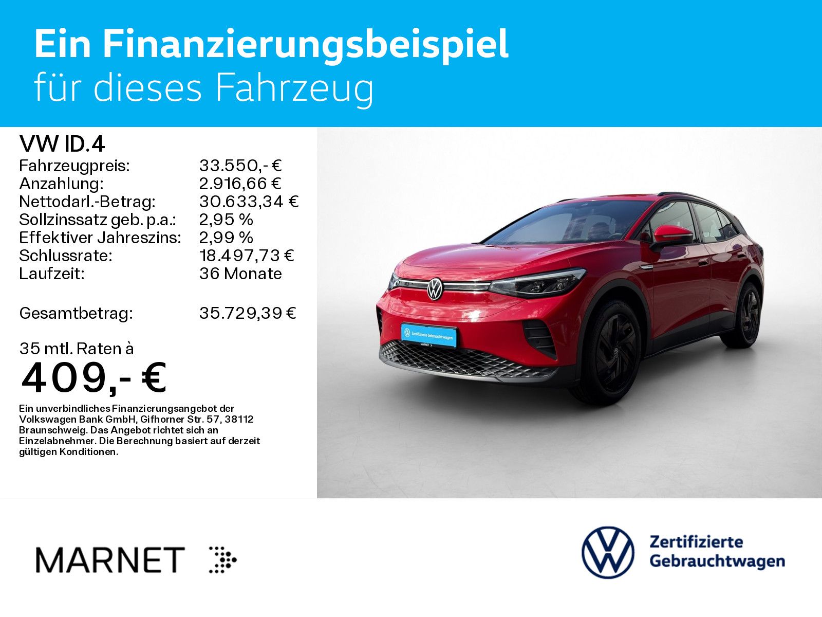 Volkswagen ID.4 Pro Performance *Navi*Wärmep.*AHK*IQ-Drive* imagem 2