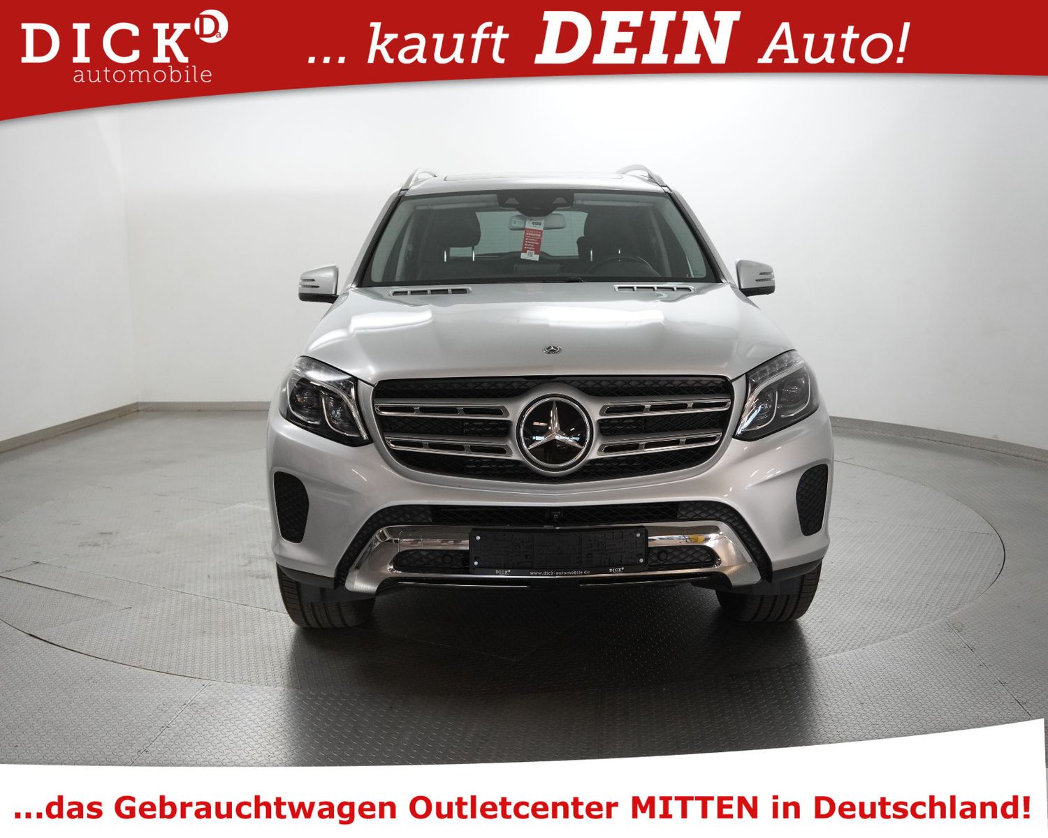 Fahrzeugabbildung Mercedes-Benz GLS350d 4M >7SI+LUFT+PANO+MEMO+360+COMAND+ACC+LE