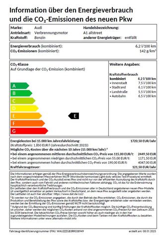 Audi A1 allstreet 30 TFSI S-tronic LED+/CarPlay/VC/Co