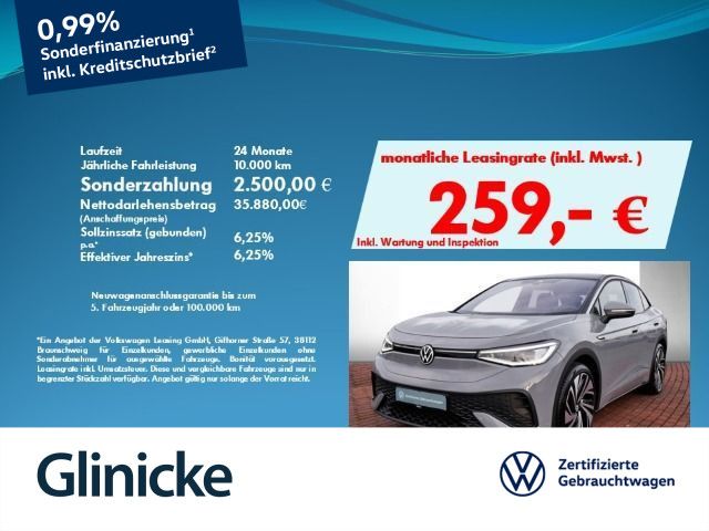 Volkswagen ID.5 Pro 77kWh Pro *WäPu* Navi AHK Pano SiHz