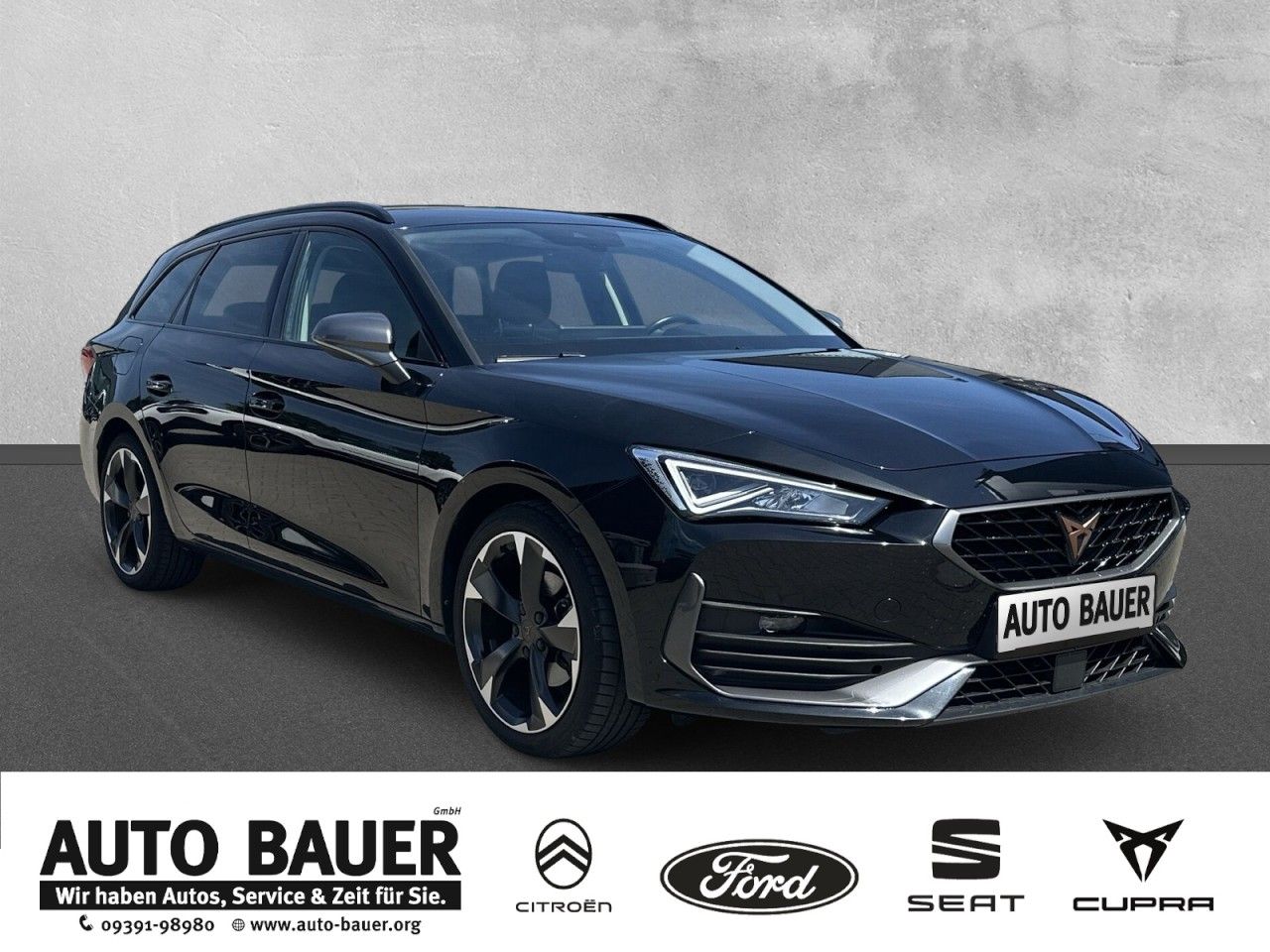 Fahrzeugabbildung CUPRA Leon Sportstourer 1.5 eTSI 150 PS DSG-1Hnd-Navi* - mit KI generiert/bearbeitet
