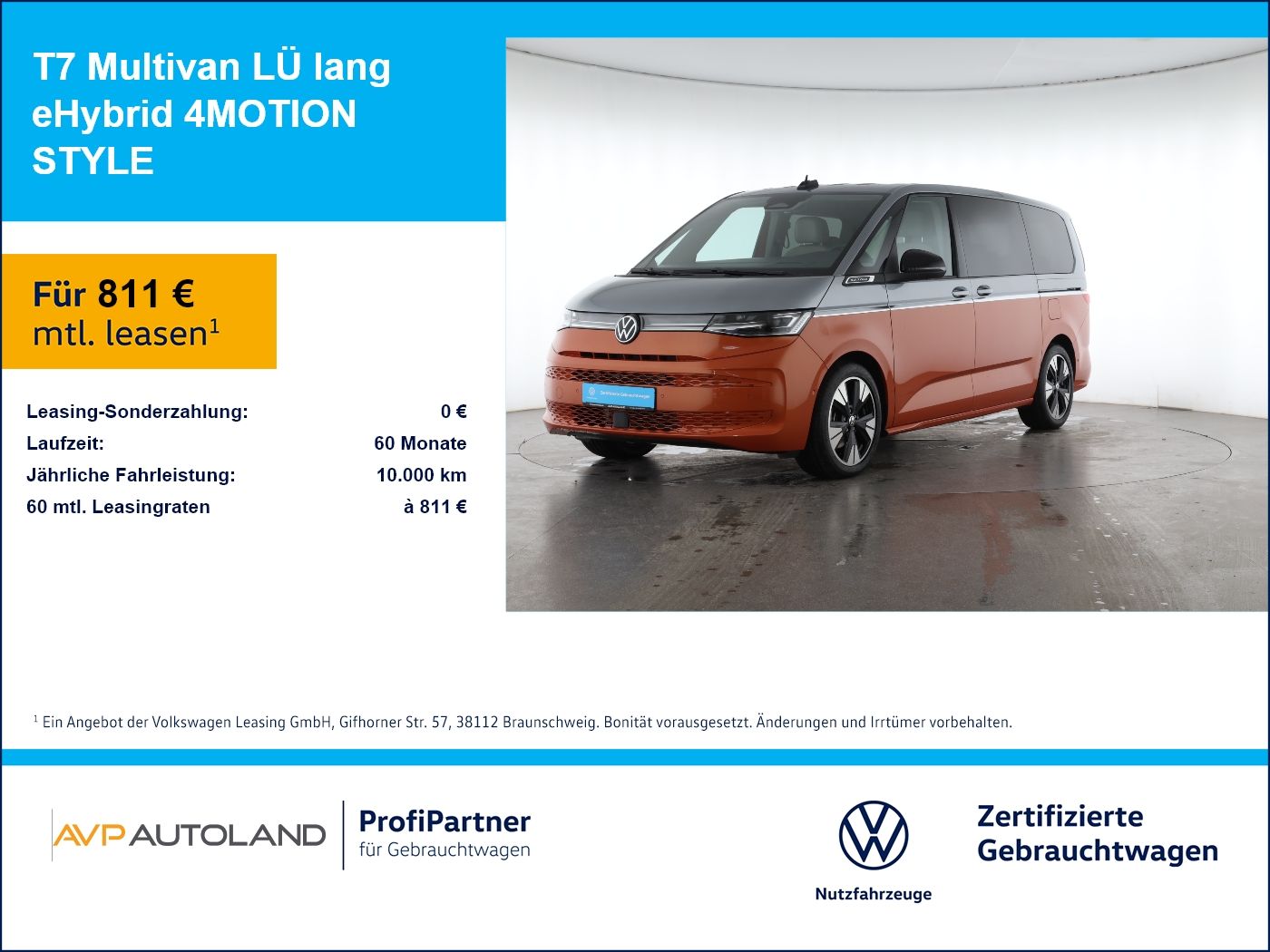 Volkswagen T7 Multivan LÜ lang eHybrid 4MOTION STYLE foto 1