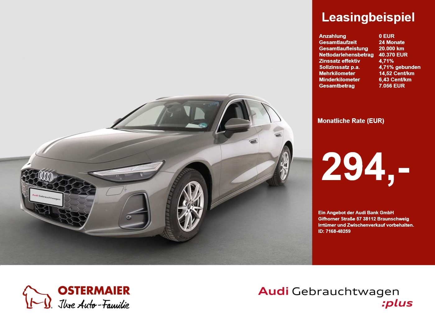 Audi Audi A6 Avant TFSI 204PS S-TRONIC AHK.B-DISPLAY.LE