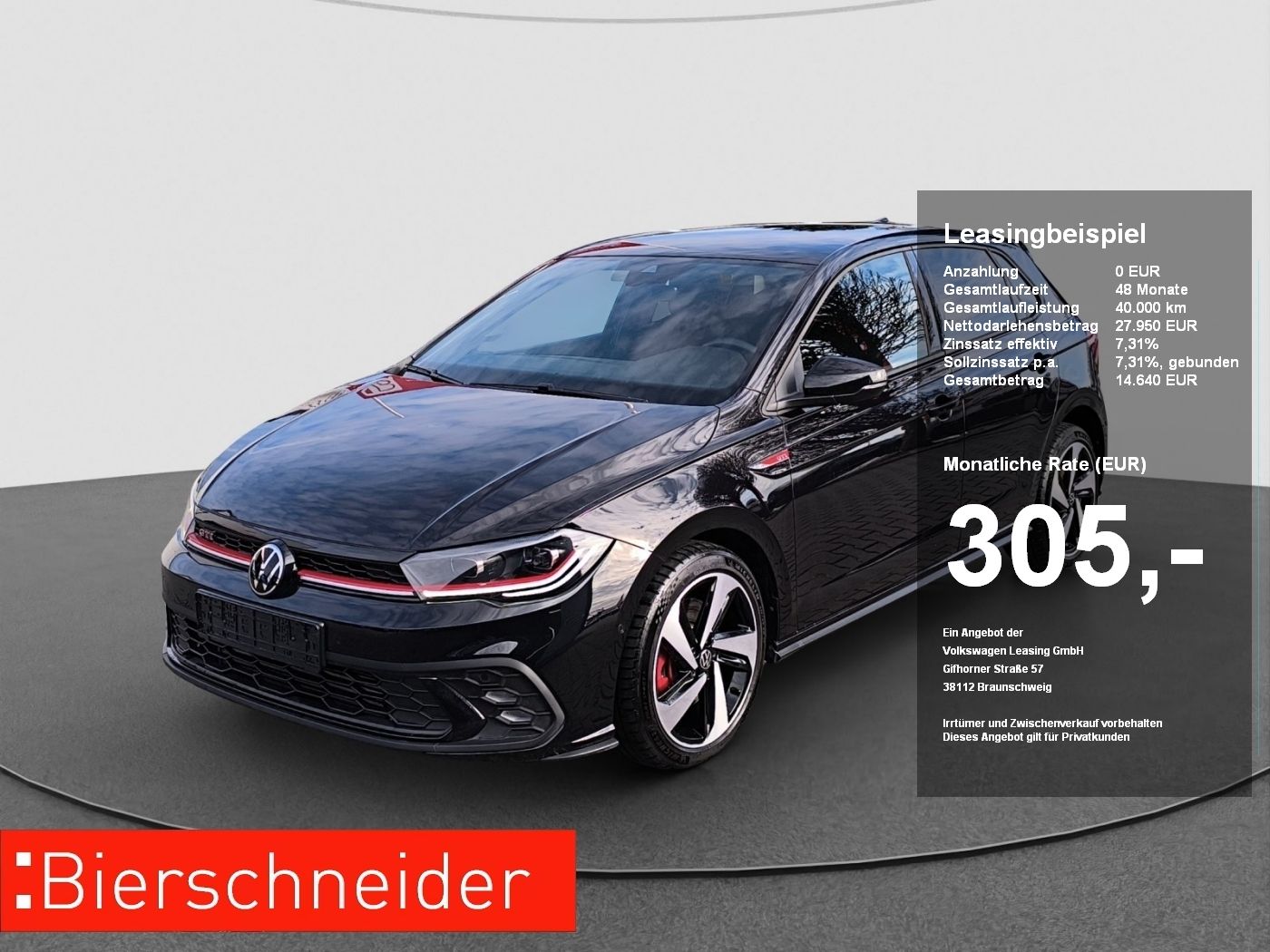 Volkswagen Polo 2.0 TSI DSG GTI MATRIX-LED NAVI ACC PARKASS